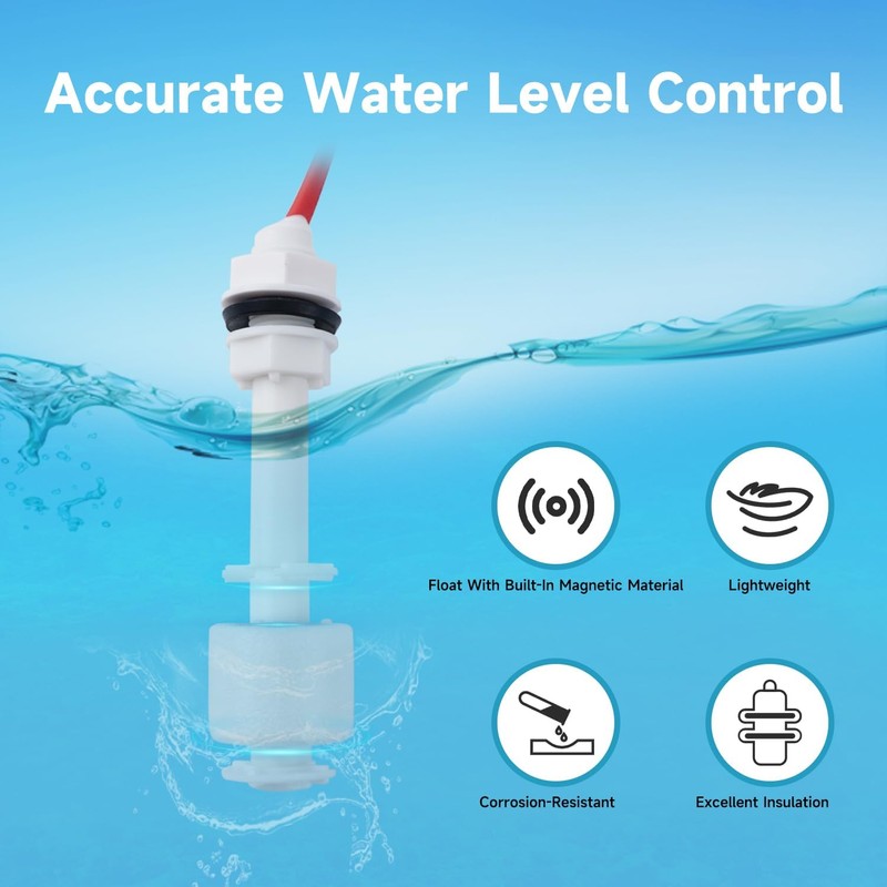 LEYURISE Harvest Float Switch Ice Thickness Float Switch Compatible with