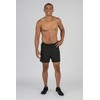 BOA Mens 2-n-1 Stretch 5" Endurance Ultra Running Shorts (1562SWP)(Cypher