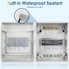 XINYIELE Outdoor Circuit Breaker Box,Power Distribution Box,Circuit Breaker Panels,Sub Panel