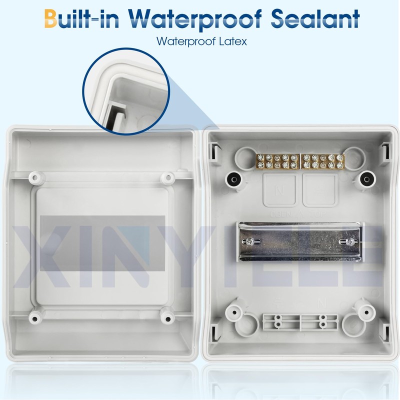 XINYIELE Outdoor Circuit Breaker Box,Power Distribution Box,Circuit Breaker Panels,Sub Panel
