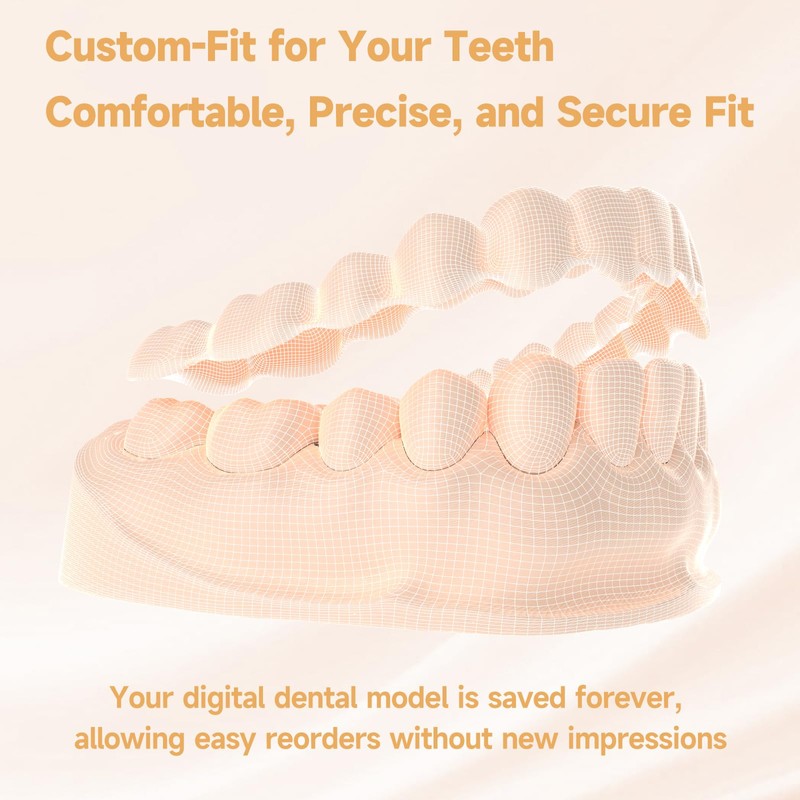 Custom Clear Retainers - Invisible Teeth Retainer for Adults &