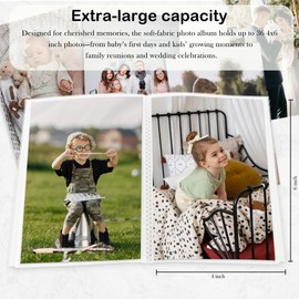 WOTYPU Black Cat Gift Photo Album 4X6, Black Cat Hi Photo Album Memory Book Keepsake With Hold 36 Pictures For Family Baby Graduation Wedding Anniversary Travel Vacation