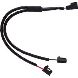 ShuaWdk Toyota Horn Harness, Toyota Single Horn to Double Horn, Conversion Harness, Single Horn to External Double Horn! For Toyota Cars, TOYOTA Horn, Bifurcated Harness, 2 Branch Connectors,