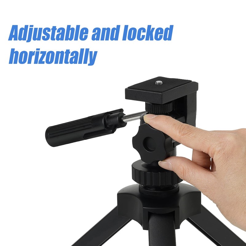 SVBONY SV146 Tabletop Tripod, Spotting Scope Tripod, Adjustable Portable Tripod