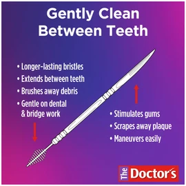 The Doctor's Interdental Pick Keychain
