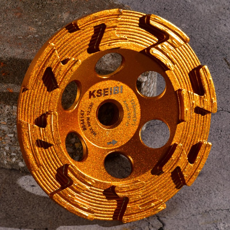KSEIBI 644147 Surface Grinding Wheels 5 Inch - Diamond Cup
