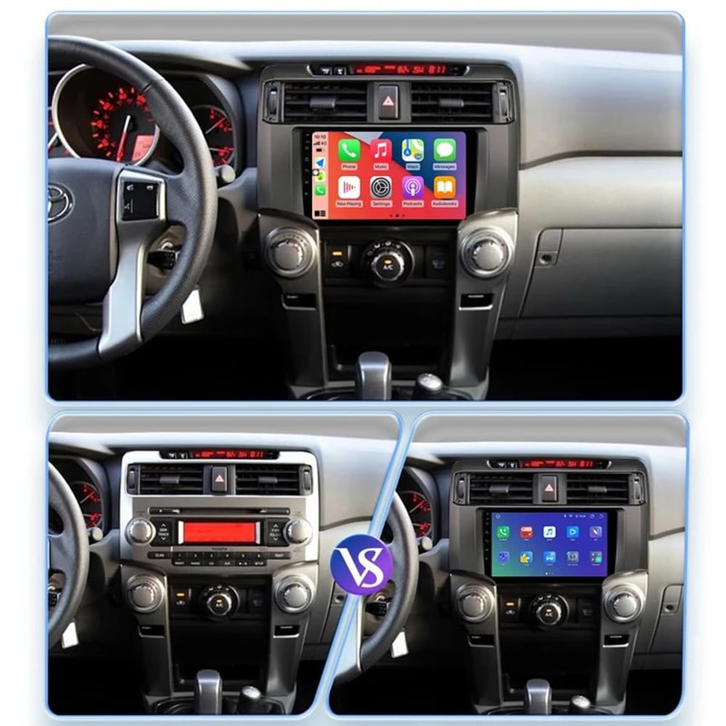 Fits for Toyota 4 Runner 2010-2019 Black Car Radio Stereo