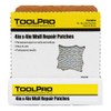 ToolPro Professional Grade Drywall Repair Patch, 10 Pack (4 inch