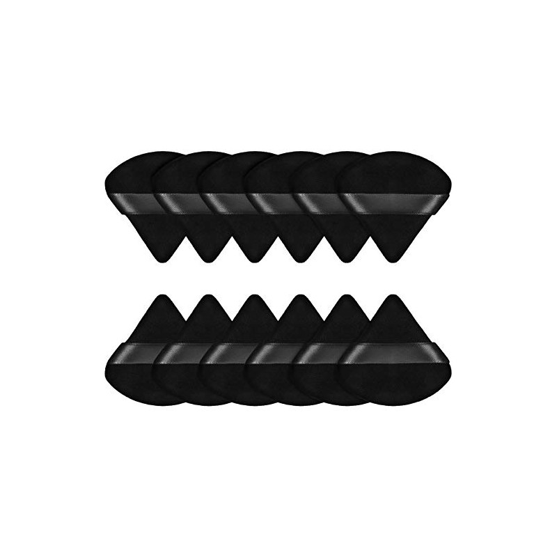 Maitys 12 Pieces Powder Puff Triangle Face Makeup Cosmetic for