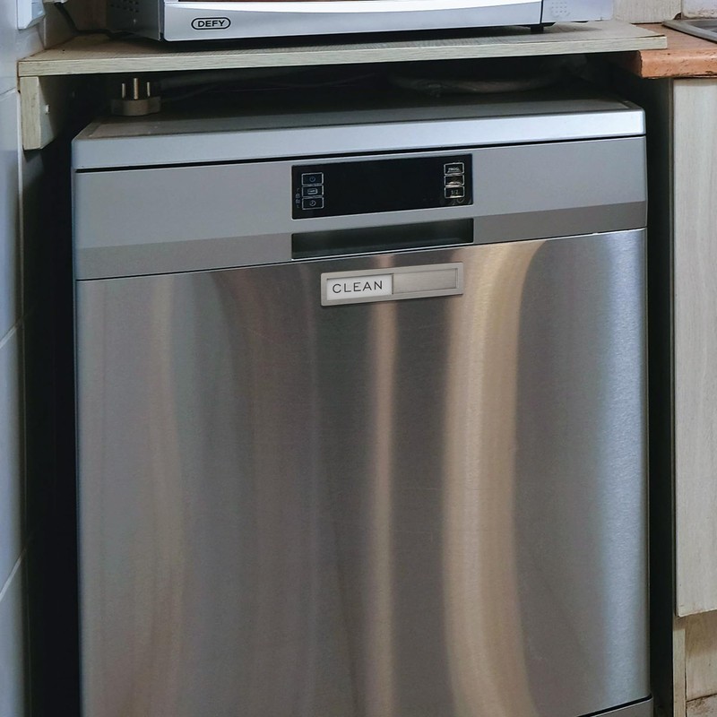 Dishwasher Clean Dirty Sign-Stainless Steel Clean Dirty Magnet for Dishwasher