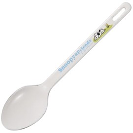 Enameled Peanuts Enameled Dessert Spoon, Green Field Series, Size (W x D x H): Approx. 6.8 x 1.5 x 0.9 inches (17.4 x 3.8 x 2.4 cm), SNJ-2417