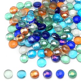 APOMOONS Glass Stones Colourful Muggle Stones Glass Nuggets