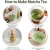 Matcha Whisk Set, Japanese Tea Set Includes Matcha Bowl with