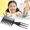 Professional Double Side Plastic 3 Kinds of Paper Marbling Combs