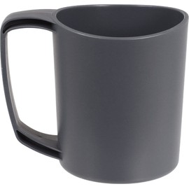 Lifeventure Ellipse Plastic Mug For Camping, Travel & Outdoor - Graphite