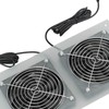 Topyond 15W Solar Panel Fan, Waterproof, Efficient Dual Fan Kit