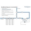 Geekpure 20 Inch Whole House Water Filter Housing-Fit 4.5 x