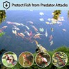 Pond Netting Shield for Leaves,Protects Koi Fish from Birds Cats