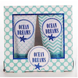 Ocean Dreams Body Care Gift Set with Shower Gel and Body Lotion – Body Care Set