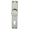 ALPERTEC Tanja – Button Plate Anodised Aluminium PZ Door Handle