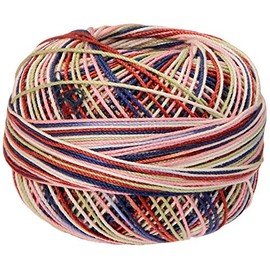 Handy Hands Lizbeth Egyptian Cotton Crochet Thread, Tatting Thread, and Knitting Thread Lace Size 10 (25 Grams 122 Yards) – HH10121, Marble