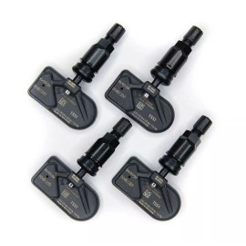 TPMS New 433mhz TPMS Set Black Stem Fits 2023 Toyota GR Supra 3.0 Premium