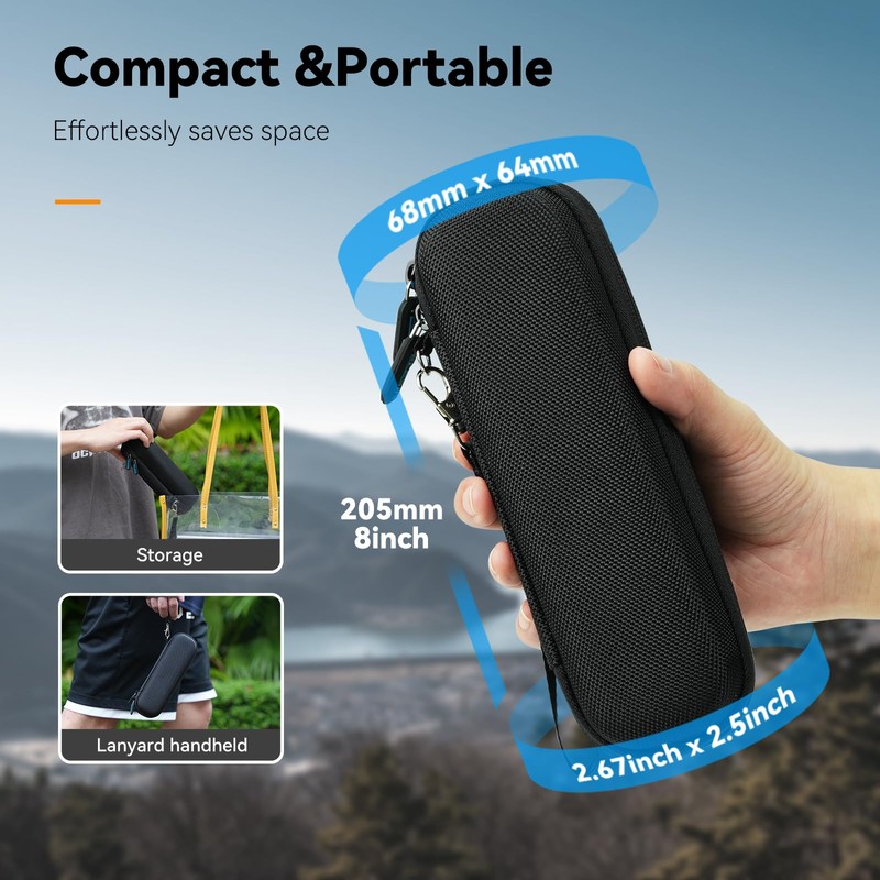 TELESIN Carrying Case for DJI Osmo Pocket 3, Travel Case