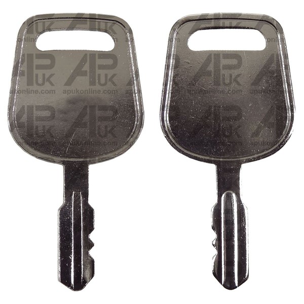 APUK 2x Ignition Switch Key Replacement for John Deere LT190