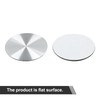 sourcing map Set of 4 45 mm Silver Car Wheel