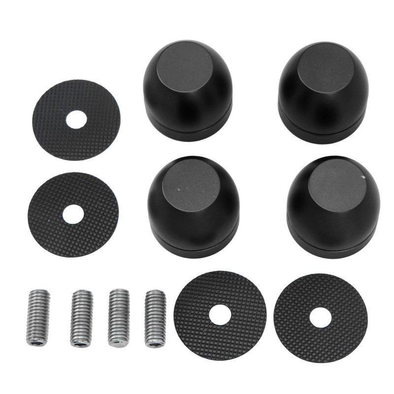 Speaker Isolation Stand Feet Set Aluminum Alloy Amplifier Base Pads