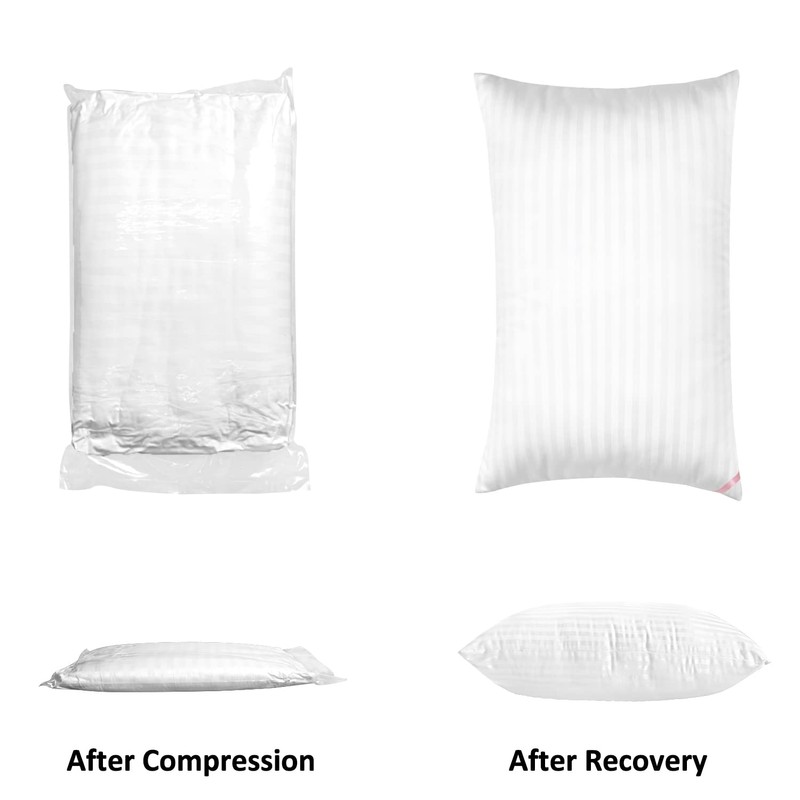 EIUE Hotel Collection Bed Pillows for Sleeping 2 Pack Queen