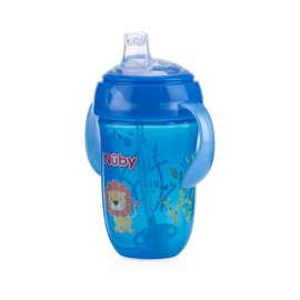 Nuby 360 2 Handle Comfort Cup, Boy, 9 Ounce, 1 Count (Pack of 1), Colors May Vary