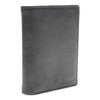 Esquire Peru RFID Leather Wallet 9.5 cm, black, Casual