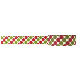 Allydrew Dotted Japanese Washi Masking Tape, Happy Holidays