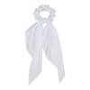 Oz Essentials Ribbon Scrunchie - White