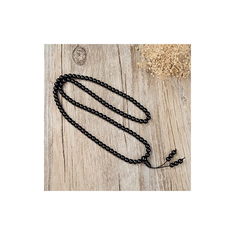 Stretchy Mala Wrist Wrap Bracelet with 108 Healing Mala Prayer