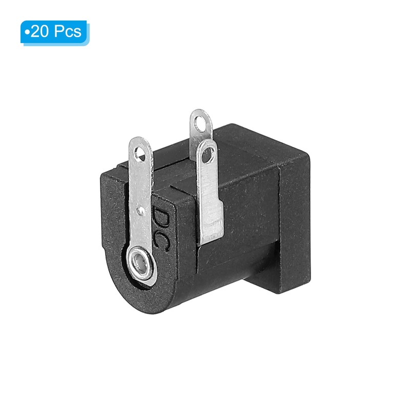 PATIKIL 5.5 x 2.5 mm DC Power Connector 20 Pack