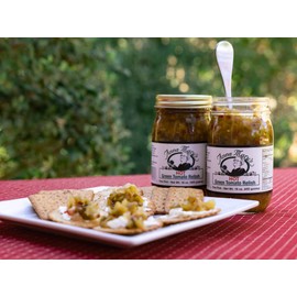 Anna Mary's HOT Green Tomato Relish, 16 oz (2 pack)