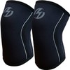 Nisrok Knee Wraps (1 Pair) 7mm Neoprene Compression Knee Brace,