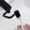 Matte Black Faucet Aerator, 1080° Swivel Faucet Extender, Kitchen Sink