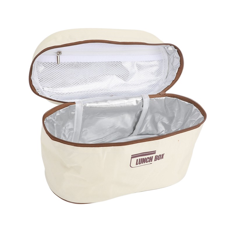 Insulated Lunch Container 304 Stainless Steel Leakproof Portable Round Thermal