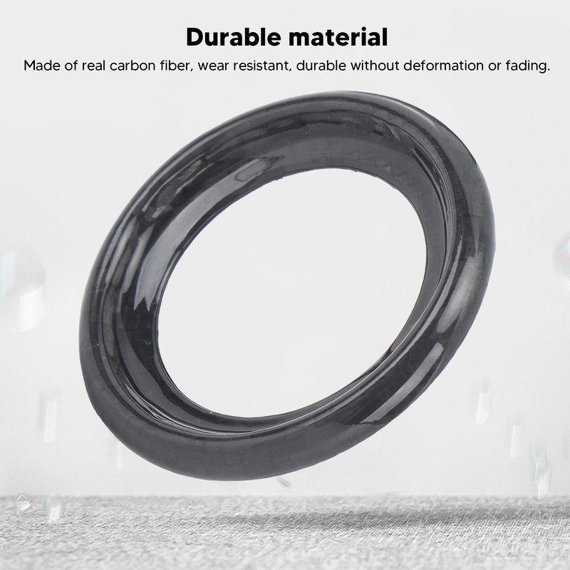 Start Button Ring Cover Carbon Fiber Start Stop Decor Sticker