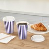 Restaurantware 12 Ounce Disposable Coffee Cups with Lids, 20 Hot