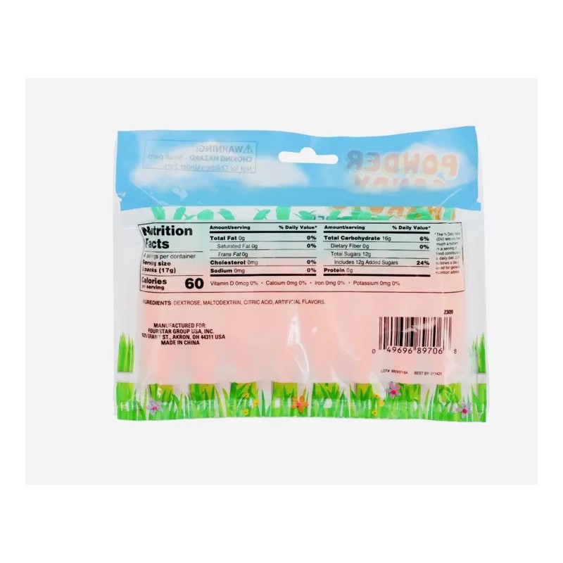 None Powder Candy Carrots, 8-ct. Pack Easter/ Seasonal