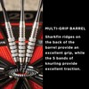 Viper Silver Thunder Soft Tip Darts, 5 Knurled Bands, 18