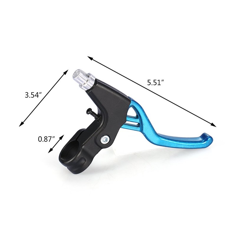 1 Pair Bicycle Brake Levers, Aluminum Alloy Bicycle Brakes 4
