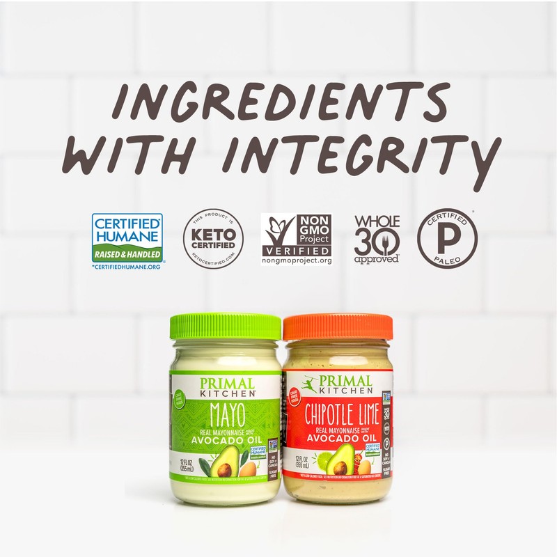 Primal Kitchen Mayo made with Avocado Oil, No Soy or
