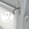 Kioiner 25mm Roller Blind Fittings, Plastic Rolling Blind Replacement Repair