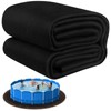 TIXANF 300G/M² Thicker 12FT Pool Liner Pad,Seamless Above Ground Pool