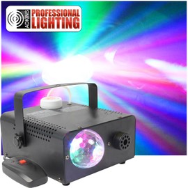Fog Machine Moonflower Combo - DJ Party Lighting and 500 Watt Fog Machine in one unit.